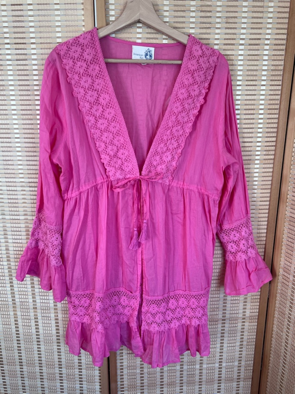 American Flirt Bright Pink Summer Top